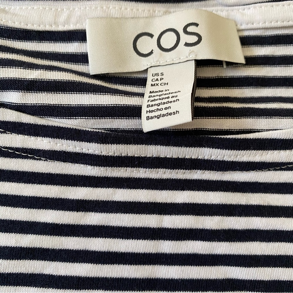 COS striped top